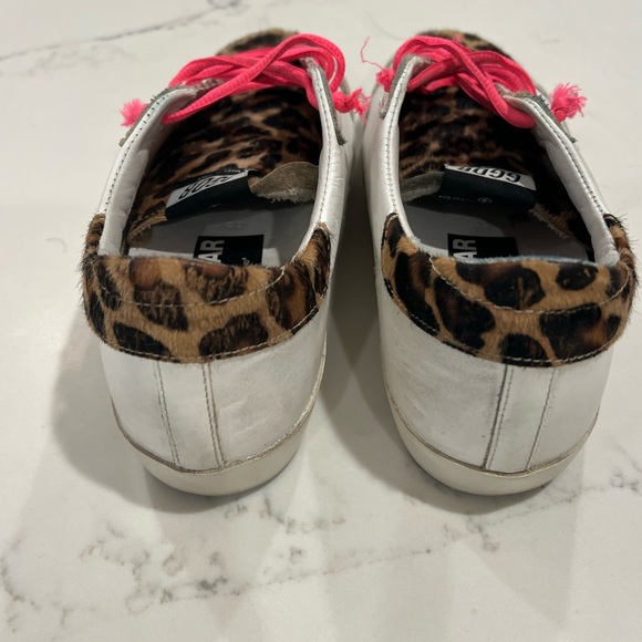 Golden goose. Superstar. Cheetah with pink laces. Size 39 - Picture 4 of 6